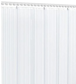 vidaXL Λωριδοκουρτίνα Διαφανής 25 μ. 300 χιλ. x 2,6 χιλ. από PVC