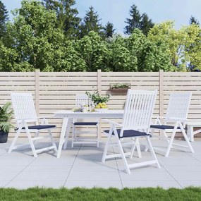 vidaXL Μαξιλάρια Παλέτας 4 τεμ. Ναυτικό Μπλε 50x50x4 εκ. Ύφασμα Oxford