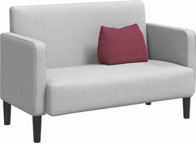 vidaXL Μαξιλάρι Πλάτης Κόκκινο 45 x 20 x 35 εκ. ύφασμα