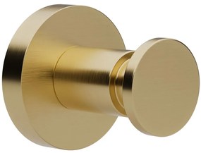 Άγκιστρο Μπάνιου Μονό 12-023 5x5x5cm Brushed Gold Pam&amp;Co Brass
