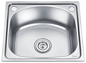 Νεροχύτης Undir ανοδείδωτος 46x42εκ 385-000001