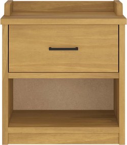 VidaXL Πάγκος διαδρόμου "SANDNES" 45x40x50 εκ.Πεύκο μασίφ ξύλο
