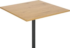Τραπέζι Nerobian pakoworld mdf σε sonoma απόχρωση 70x70x75εκ