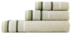 Πετσέτες Embrace (Σετ 3τμχ) Beige Nima Σετ Πετσέτες 70x140cm 100% Cotton