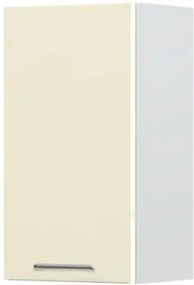 Ντουλάπι κρεμαστό Modena V7-40-1K-Λευκό - Μπεζ
