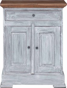 vidaXL Ντουλάπι αποθήκευσης 63 x 30 x 79 εκ Στερεό ξύλο Μαόνι