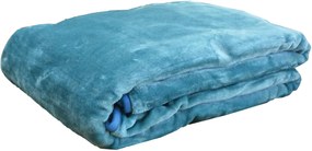 Κουβέρτα Βελουτέ King Size 240x260 6 Lake Blue Anna Riska