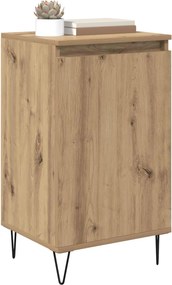 vidaXL Πλαϊνό γραφείο Artisan Oak 40 x 35 x 70 εκ. Επεξεργασμένο Ξύλο