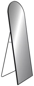 Καθρέπτης Lorens I Inart μαύρο αλουμίνιο 60x40x160εκ