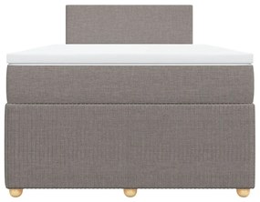 ΚΡΕΒΑΤΙ BOXSPRING ΜΕ ΣΤΡΩΜΑ TAUPE 120X190 ΕΚ. ΥΦΑΣΜΑΤΙΝΟ 3287392