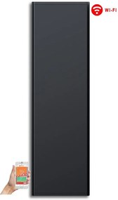 Radialight Icon WiFi 1500 Watt Ανθρακί - Κάθετο Ψηφιακό Σώμα Θέρμανσης