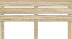 vidaXL Κεφαλάρι Δρύς Sonoma 100 cm Επεξεργασμένο ξύλο