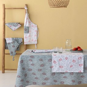 Τραπεζομάντηλο Tat11 Grey Palamaiki 150Χ220 Cotton-Polyester
