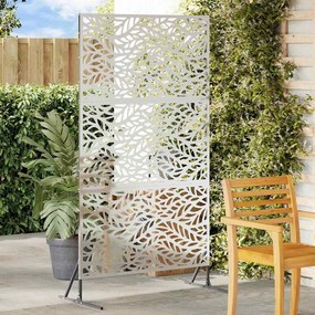 vidaXL Οθόνη Ιδιωτικότητας 100 x 50 x 180 εκ. Γαλβανισμένος Χάλυβας