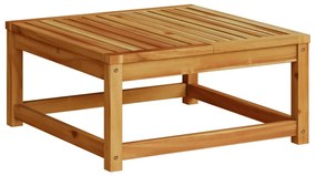 vidaXL Τραπέζι Κήπου 63 x 63 x 30 εκ. από Μασίφ Ξύλο Ακακίας