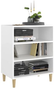 vidaXL Ραφιέρα Λευκή 57 x 35 x 70 εκ. από Μοριοσανίδα