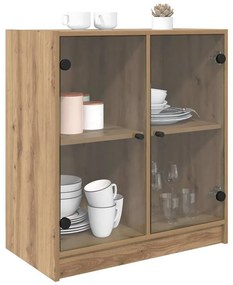 vidaXL Βοηθητικό ντουλάπι Artisan Oak 68 x 37 x 75,5 εκ