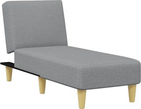 vidaXL Σετ Σαλονιού 2 Τεμαχίων Ανοιχτό Γκρι από Ύφασμα