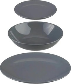 ΠΙΆΤΑ - ΣΕΤ ΔΕΊΠΝΟΥ/ΚΑΦΈ 18P SET COLORAMA GREY 154520C