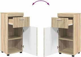 vidaXL Σετ Επίπλων Μπάνιου TULUM Δρύς Sonoma Επεξεργασμένο ξύλο