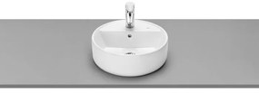 Roca ΝΙΠΤΗΡΑΣ ΕΠΙΚΑΘΗΜΕΝΟΣ THE GAP ROUND 40x40x13cm ME ΟΠΗ ROCA KANEL-386.A3270MK000