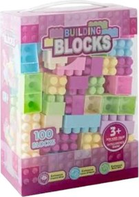 Σετ κατασκευών DIY με τουβλάκια - 553-83B - 100pcs - 917507