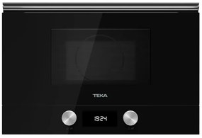 Teka ML 8220 BIS Εντοιχιζόμενος Φούρνος Μικροκυμάτων με Grill 22lt Μαύρος