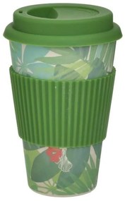 Ποτήρι Με Καπάκι Μπαμπού Green Click Bamboo