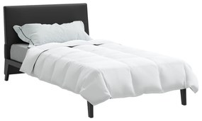 vidaXL Κουβέρτια & Κουβέρτες Λευκό 135 x 200 cm Πούπουλο