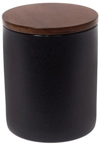 Βάζο Ζάχαρης 0044 65.000.213 10,2x13cm Black-Brown Cryspo Trio Bamboo,Ξύλο
