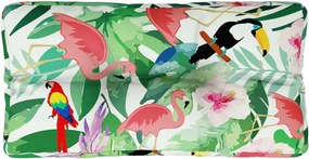 vidaXL Μαξιλάρι Παλέτας Πολύχρωμο 70 x 40 x 12 εκ. Υφασμάτινο