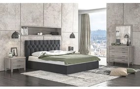 Savvidis Furniture  Κρεβάτι Υπέρδιπλο №63 για στρώμα 150x200 Με επιλογή Υφάσματος BEST-888811