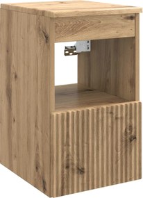 vidaXL Σετ Ντουλαπιών Μπάνιου 4 pcs Artisan Δρυς Επεξεργασμένο Ξύλο