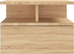 vidaXL Κομοδίνα Κρεμαστά 2 τεμ. Sonoma Δρυς 40x31x27 εκ. Επεξ. Ξύλο