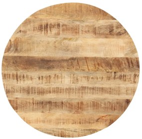 vidaXL Επιφάνεια Τραπεζιού Στρογγυλή 25-27 χιλ. 40 εκ. Ξύλο Μάνγκο