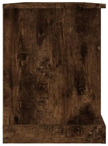 vidaXL Έπιπλο Τηλεόρασης Καπνιστή Δρυς 99,5x35,5x48 εκ. Επεξ. Ξύλο