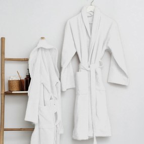 Μπουρνούζι Palamaiki Simour White Λευκό MEDIUM