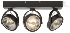 Σποτ Φωτιστικό Τοίχου-Οροφής Led KELLY ΙΙΙ H11,9 Φ43,5 Rendl R12337 Μαύρο