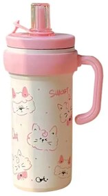 Παιδικό παγούρι-θερμός - 700ml - 696291 - Pink