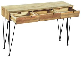 vidaXL Τραπέζι Κονσόλα 120 x 35 x 76 εκ. από Μασίφ Ξύλο Teak