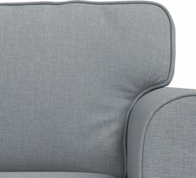vidaXL Καναπές 2 pcs Ανοιχτό γκρι