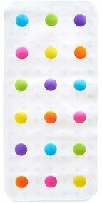 Αντιολισθητικό Ταπέτο Μπάνιου Παιδικό Dandy Dots 36x77,5cm Multi Munchkin Πλαστικό