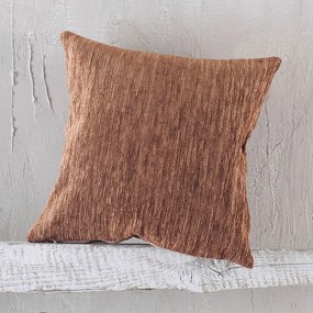 Μαξιλαροθήκη Διακοσμητική Planet Brown Ρυθμός 40Χ40 Cotton,Chenille