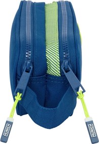 Διπλή Κασετίνα Munich North Ναυτικό Μπλε 21 x 8 x 6 cm