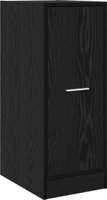 vidaXL Φαρμακοποιϊκή Ντουλάπα Μαύρη δρυς 30 x 41 x 77.5 εκ