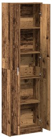 vidaXL Ντουλάπα από Παλιό Ξύλο 55x25x189 εκ. Επεξεργασμένο Ψάξιμο