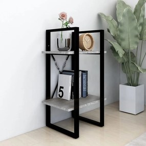 vidaXL Βιβλιοθήκη με 2 Ράφια Γκρι Sonoma 40x30x70 εκ. Επεξεργ. Ξύλο
