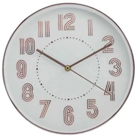 Ρολόι τοίχου – 624 – 30cm - 536245 - White
