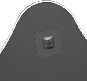 vidaXL Καθρέφτης Τοίχου Ασημί 50 x 40 εκ.