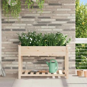 vidaXL Κηπευτικός Φυτωριό με Ράφι 115x59x76 εκ σε ξύλο ελάτου